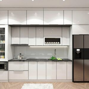 Tủ bếp cánh kính TBNB001
