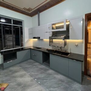 Tủ bếp cánh kính TBNB020