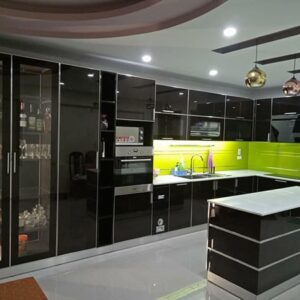 Tủ bếp cánh kính TBNB008