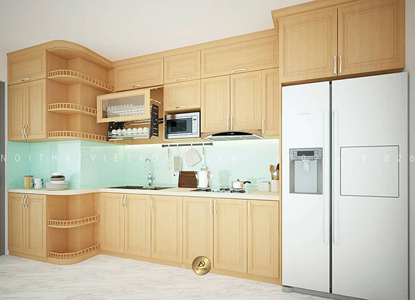 Tủ Bếp Gỗ Đẹp Nhất Tại Ninh Bình