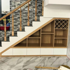Mẫu tủ cầu thang CTNB016