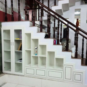 Mẫu tủ cầu thang CTNB028