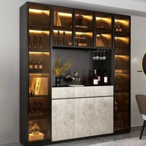 Mẫu tủ rượu đẹp TRNB012
