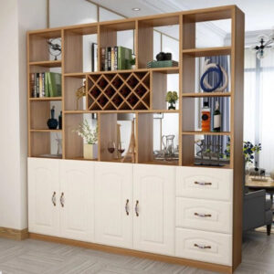 Mẫu tủ rượu đẹp TRNB019