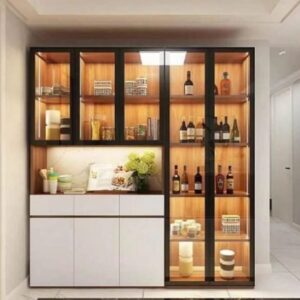Mẫu tủ rượu đẹp TRNB009