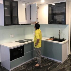 Mẫu tủ bếp đẹp TB002