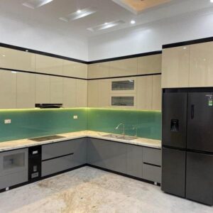 Mẫu tủ bếp đẹp TB008