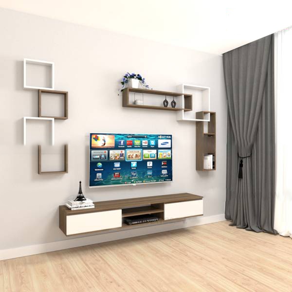 Những Mẫu Kệ Tivi Treo Tường Hiện Đại Đẹp Tại Ninh Bình