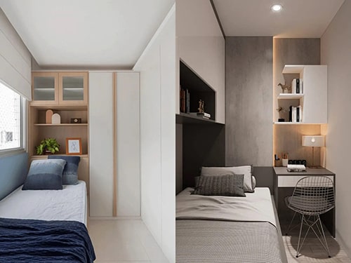 Mẫu Thiết Kế Phòng Ngủ Nhỏ Đẹp Sang Trọng