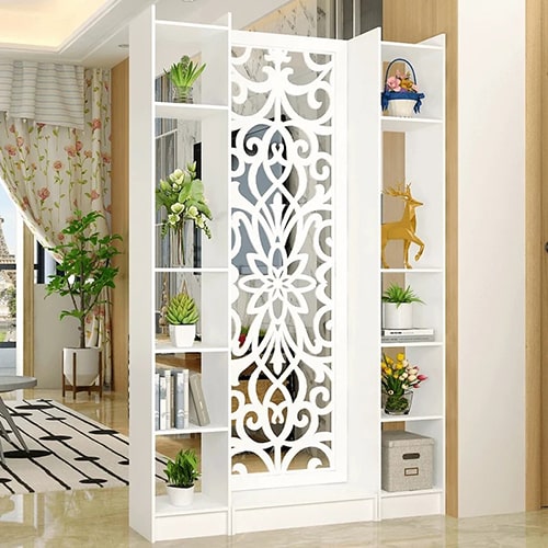 Mẫu Vách Ngăn Phòng Khách Bằng Nhựa Đẹp
