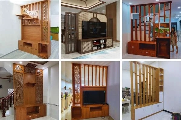 Vách Ngăn Phòng Khách Đẹp