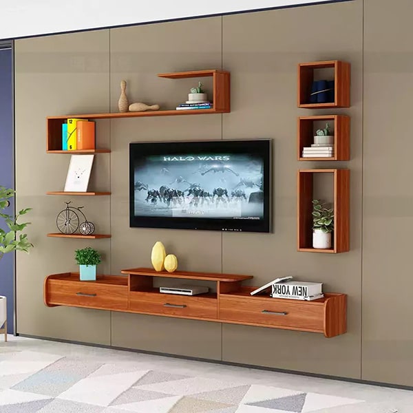 Khám Phá Các Mẫu Kệ Tivi Treo Tường Hiện Đại, Đẹp Và Đơn Giản Cho Phòng Khách
