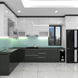 Mẫu tủ bếp đẹp TB037