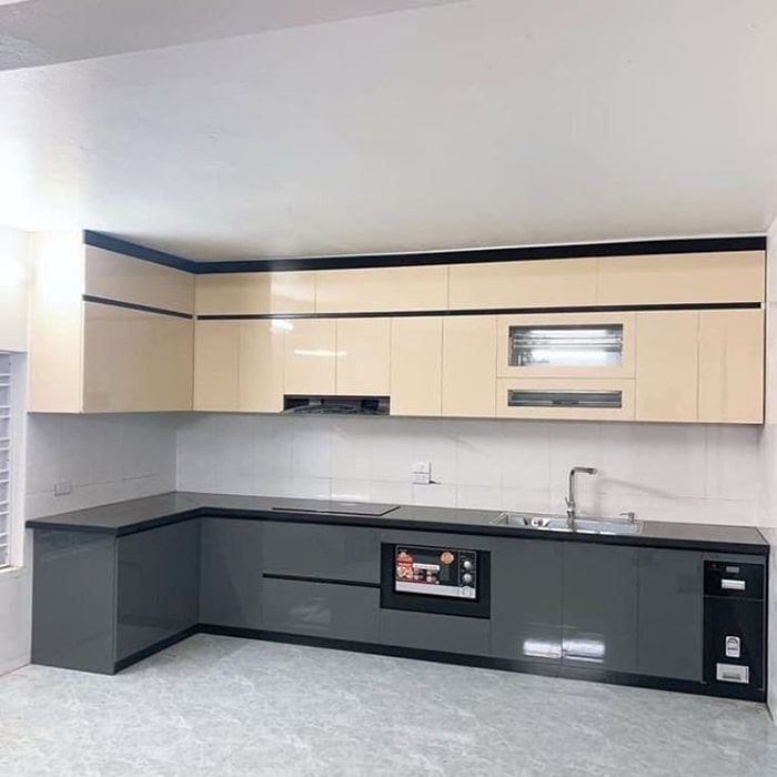Tủ Bếp Nhôm Cánh Kính Là Lựa Chọn Tối Ưu